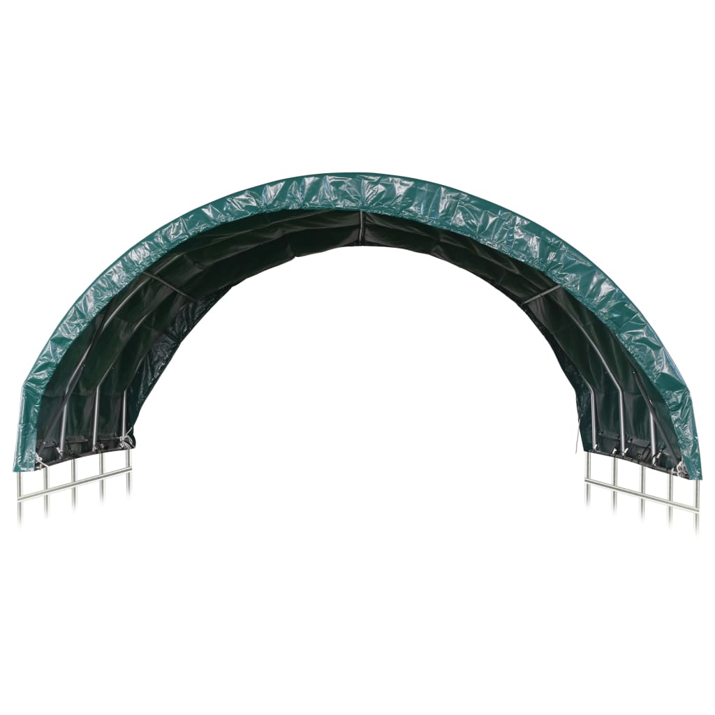 Veetent 3,7X3,7 M Pvc Groen