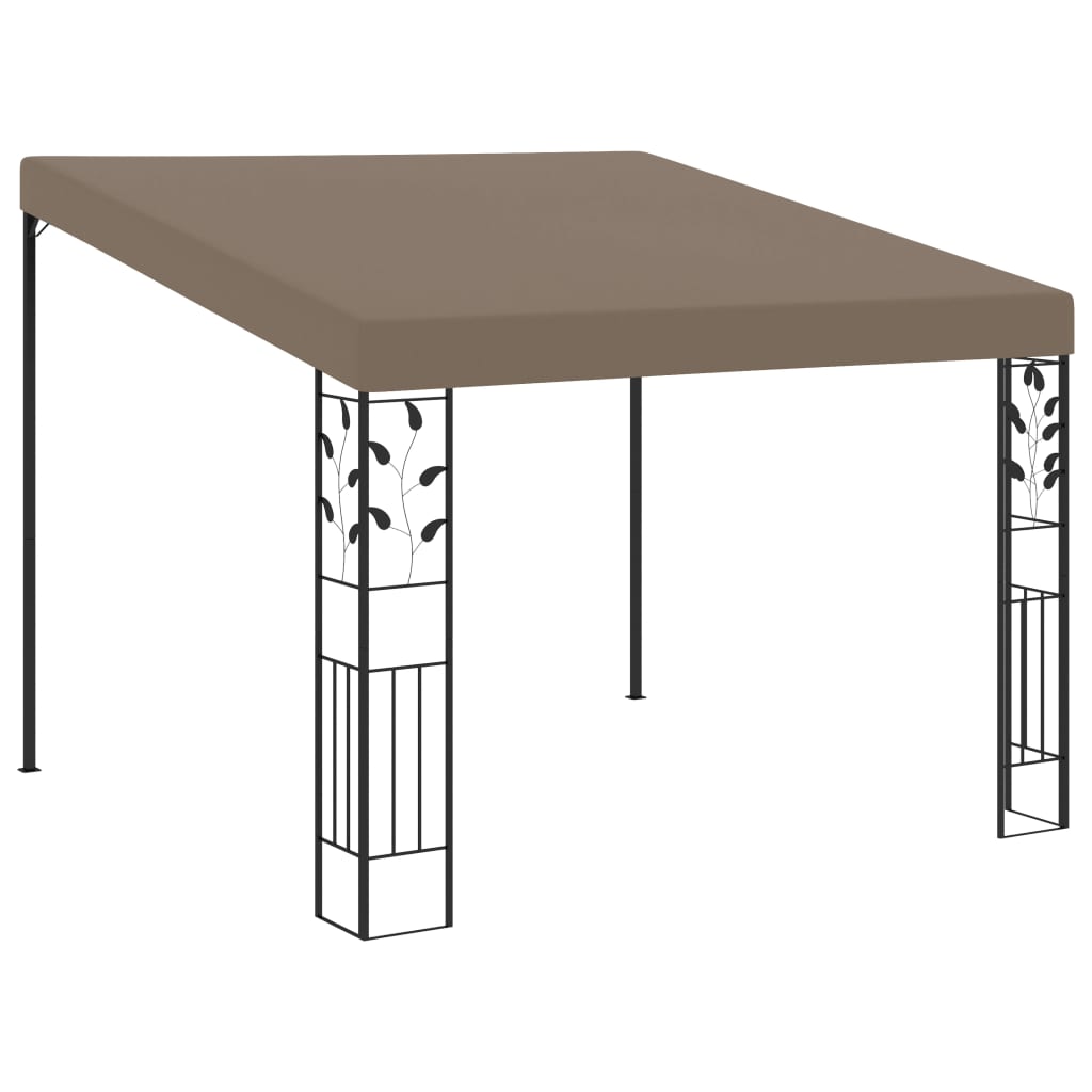 Wandprieel 3X3X2,5 M Taupe
