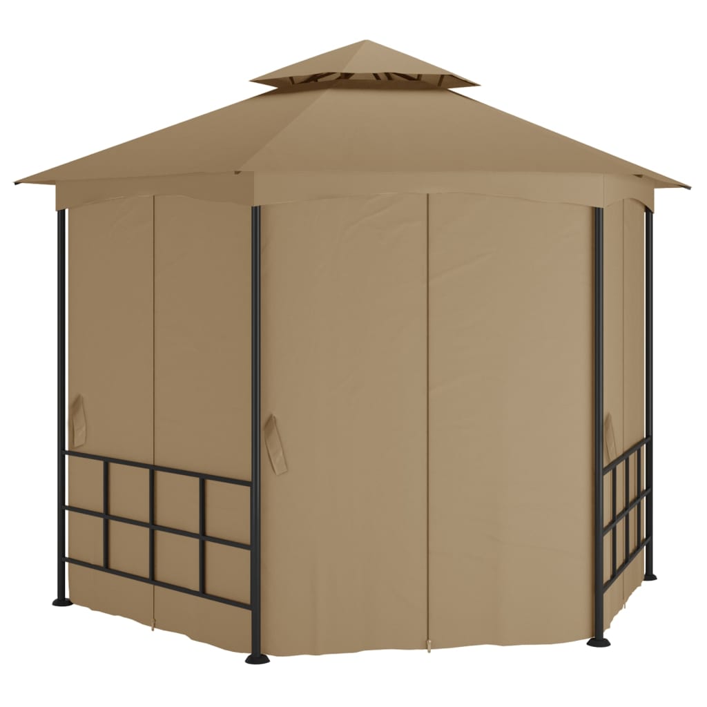 Prieel Met Zijwanden 3,1X2,7 M Kleurig