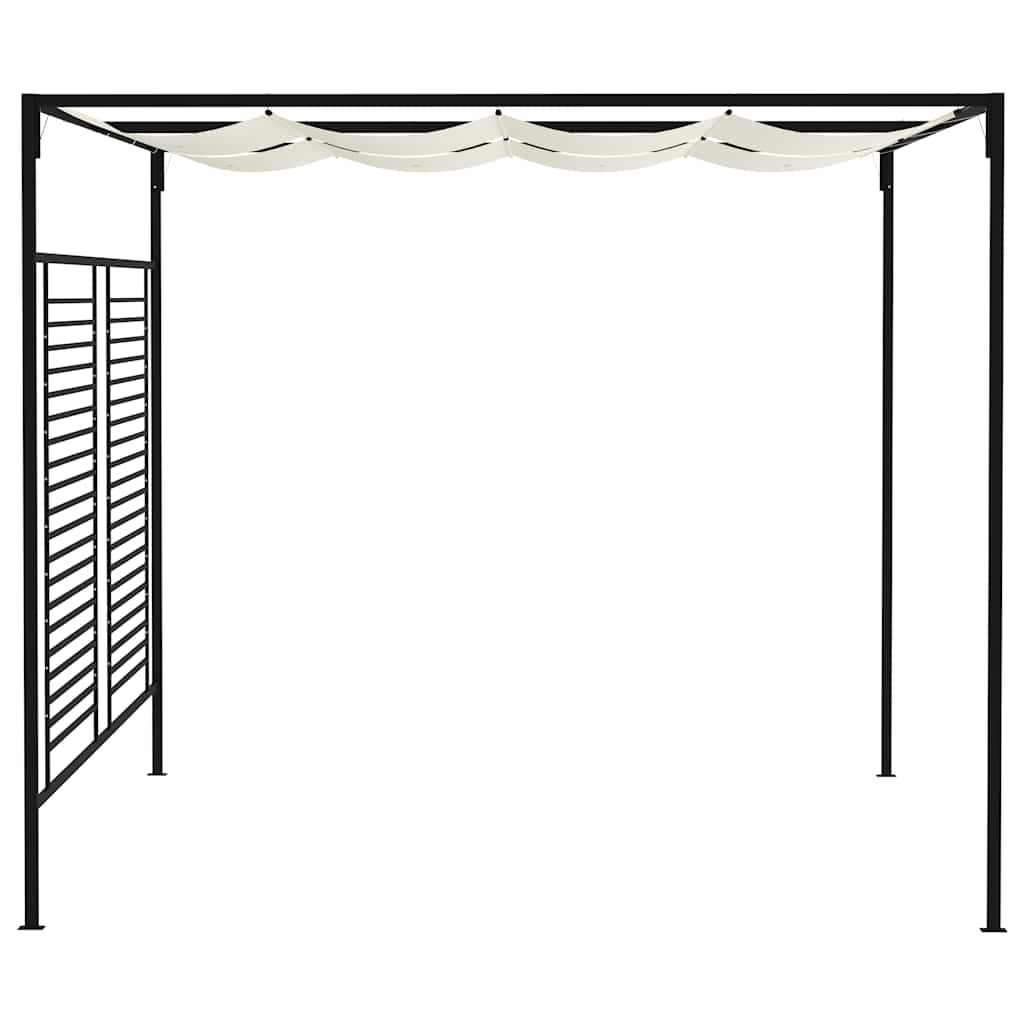 Prieel Met Uittrekbaar Dak 180 G/M² 3X4X2,3 M Kleurig