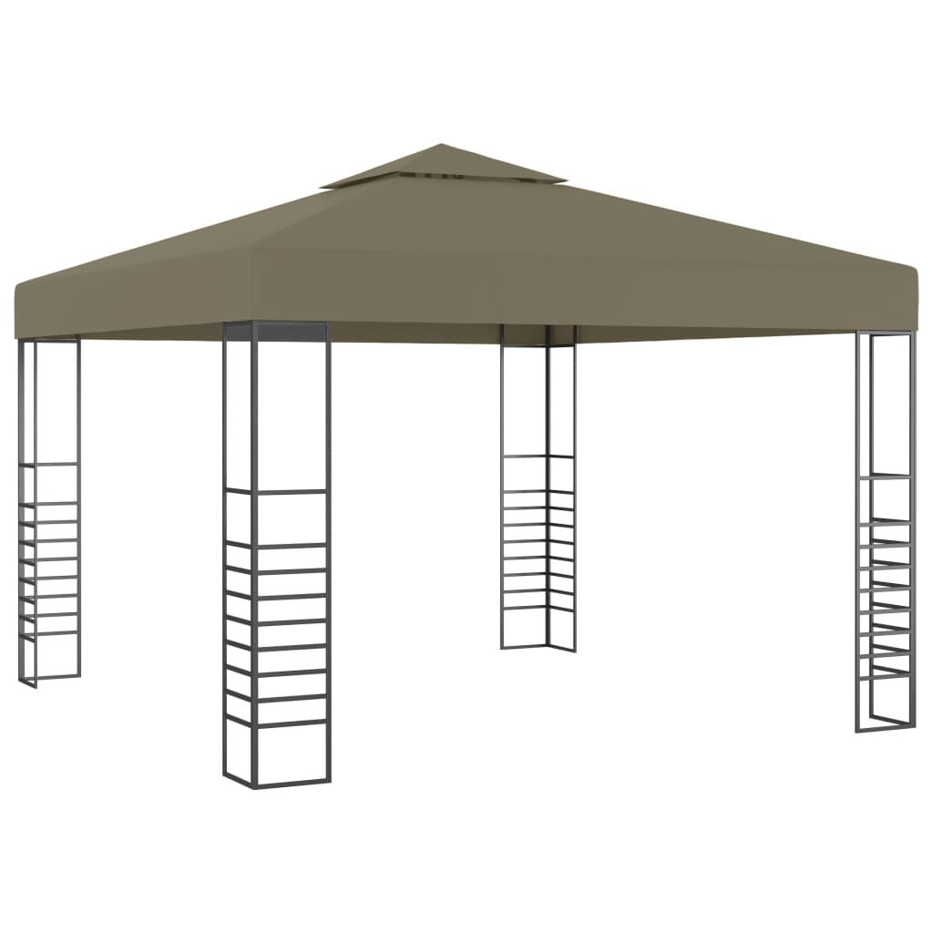 Tuinpaviljoen Met Led-Lichtslinger 3X3 M