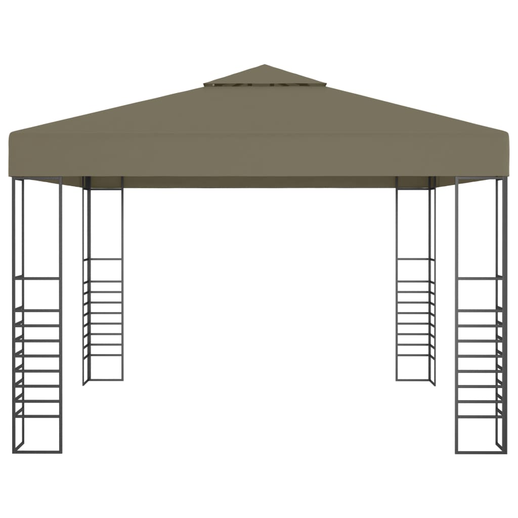 Tuinpaviljoen Met Led-Lichtslinger 3X3 M