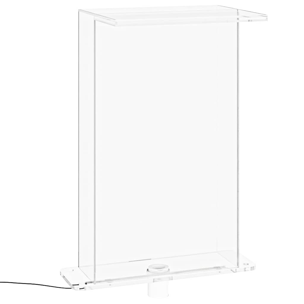Zwembadfontein Met Rgb Led's 51 Cm Acryl