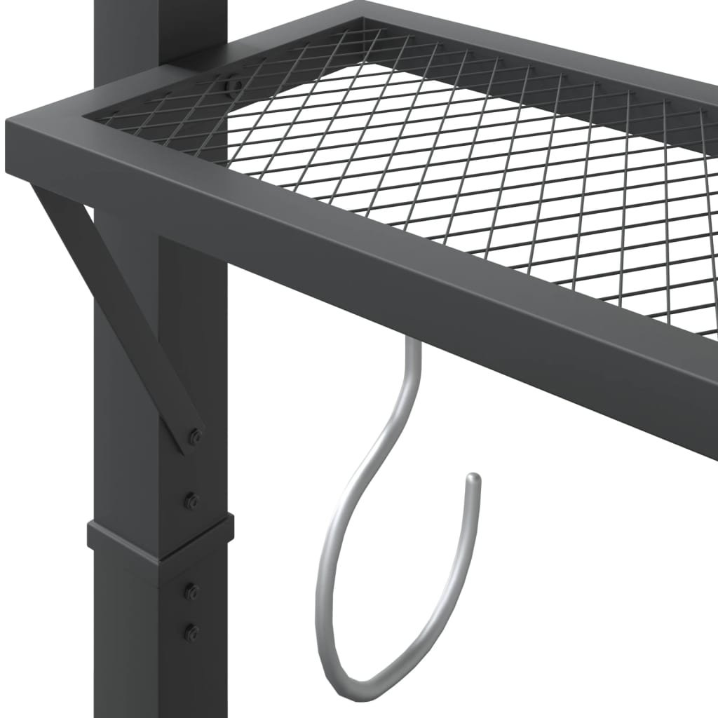 Prieel Met Dak 220X110X200 Cm Kleurig
