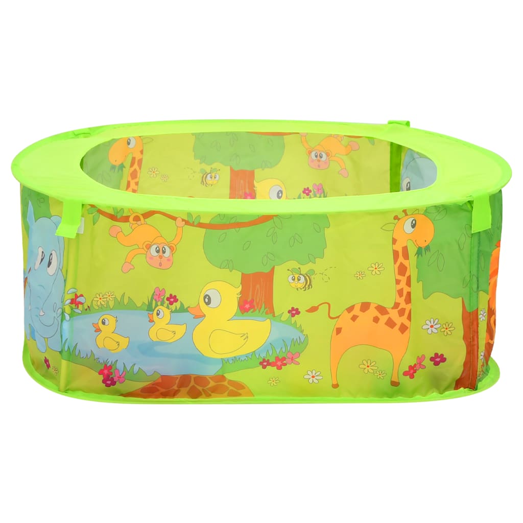 Ballenbak Voor Kinderen Met 300 Ballen 75X75X32 Cm