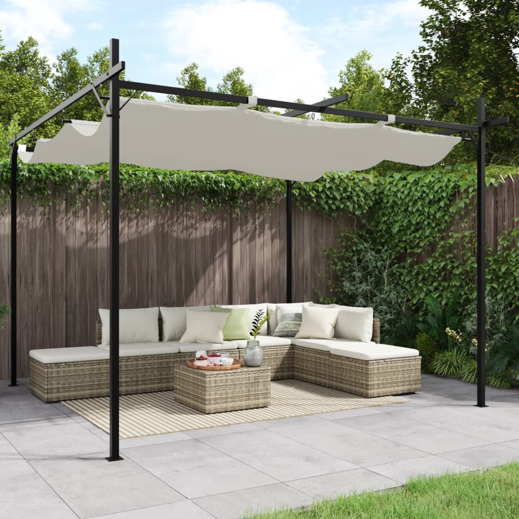 Pergola Met Uitschuifbaar Dak 395X292X230