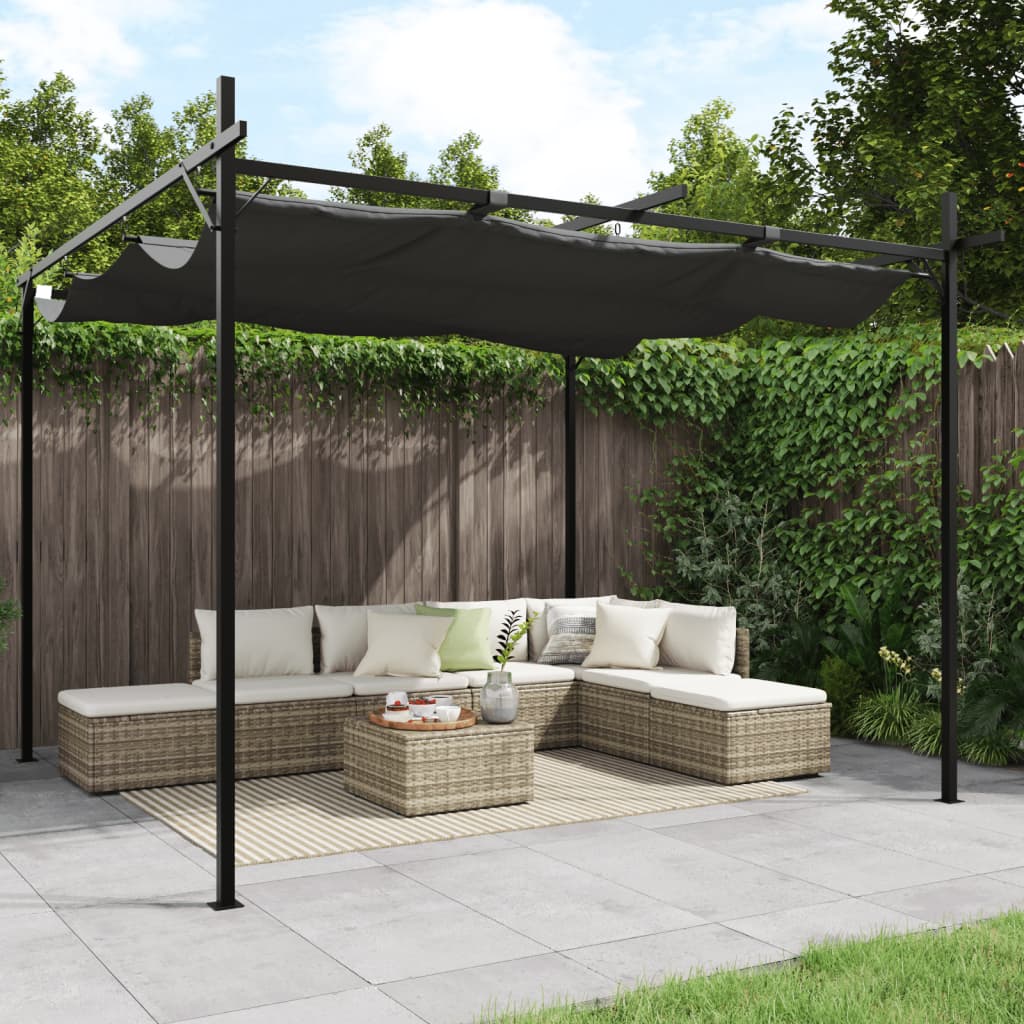 Pergola Met Uitschuifbaar Dak 395X292X230