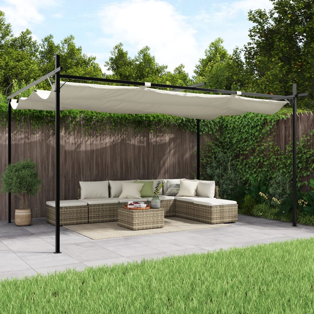 Pergola Met Uitschuifbaar Dak 395X292X230