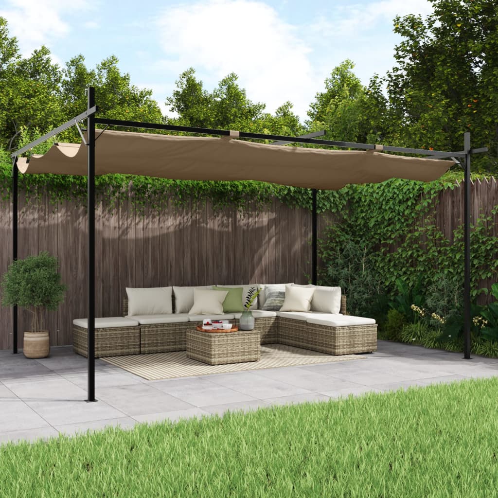 Pergola Met Uitschuifbaar Dak 395X292X230