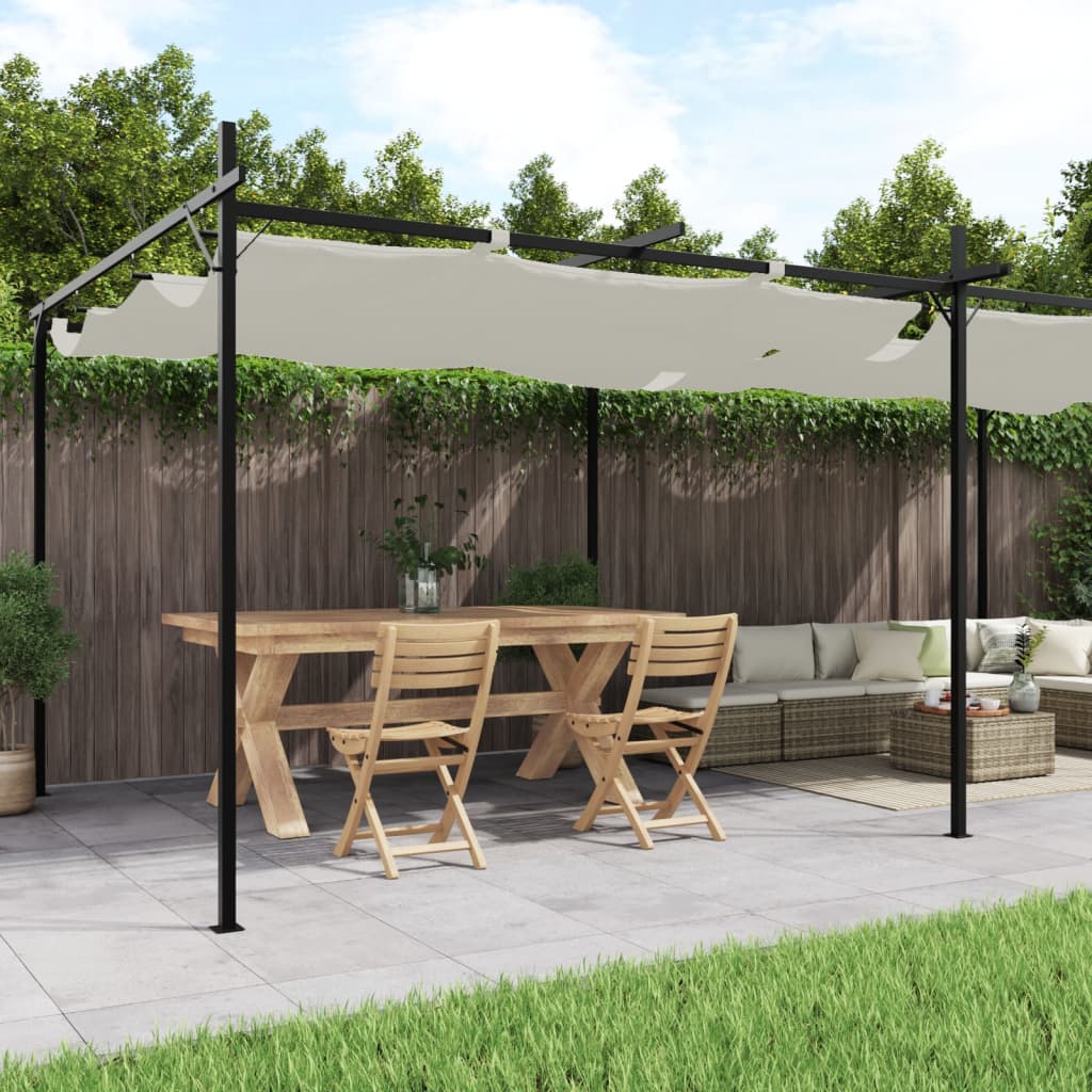 Pergola Met Uitschuifbaar Dak 395X292X230