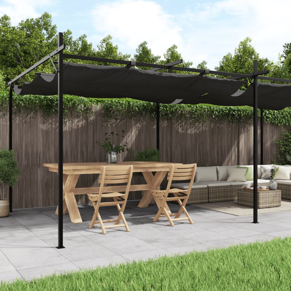 Pergola Met Uitschuifbaar Dak 395X292X230