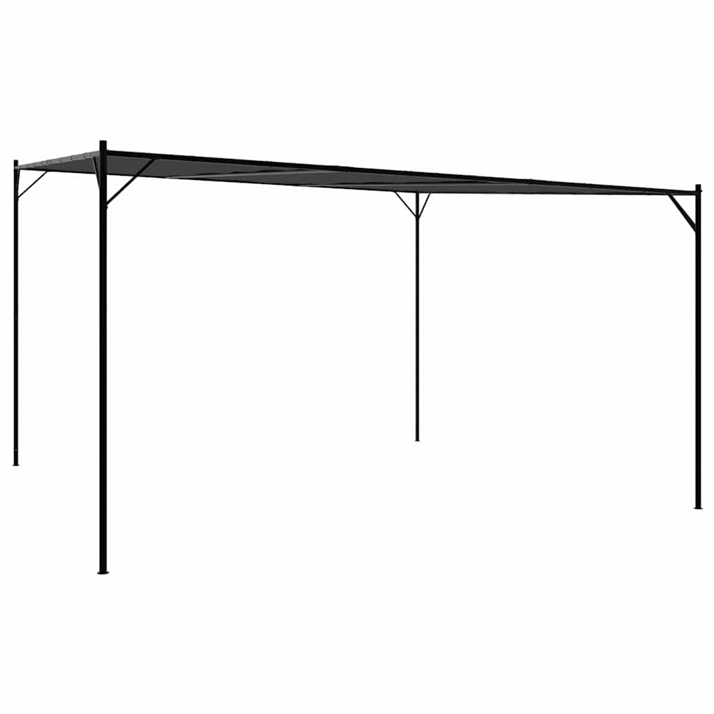 Prieel 4X4 M 180 G/M² Stof En Staal Antracietkleurig