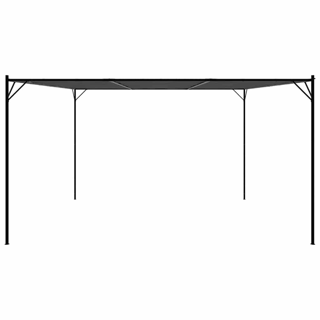 Prieel 4X4 M 180 G/M² Stof En Staal Antracietkleurig
