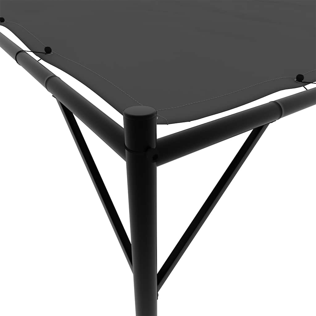 Prieel 4X4 M 180 G/M² Stof En Staal Antracietkleurig