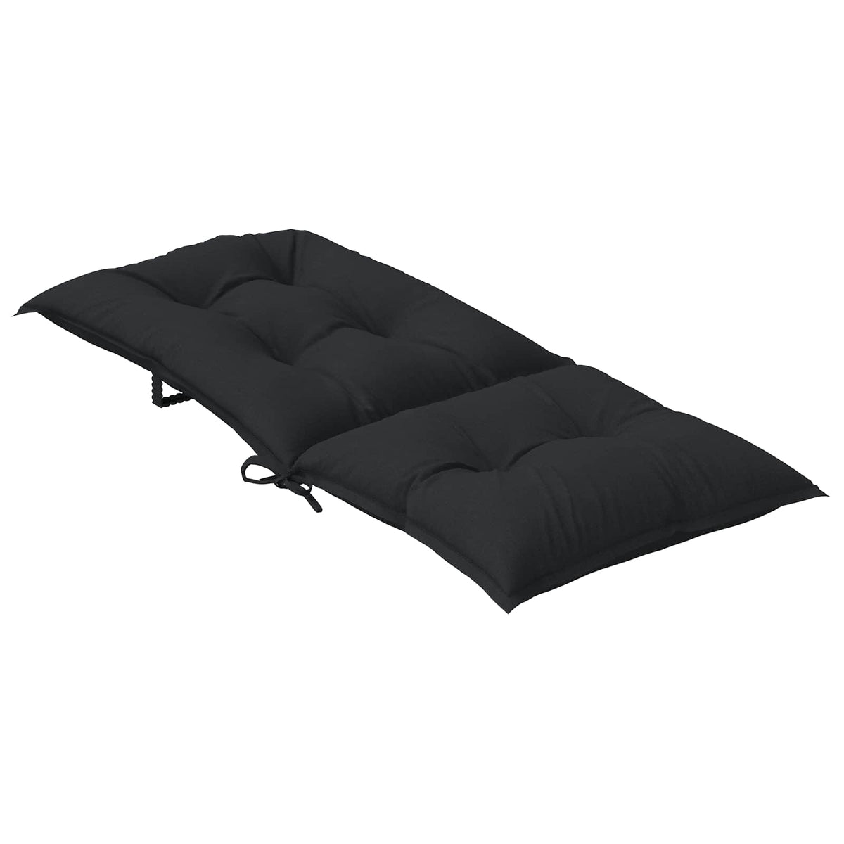 Set Hoge Rug Stoelkussens 4 St Polyester