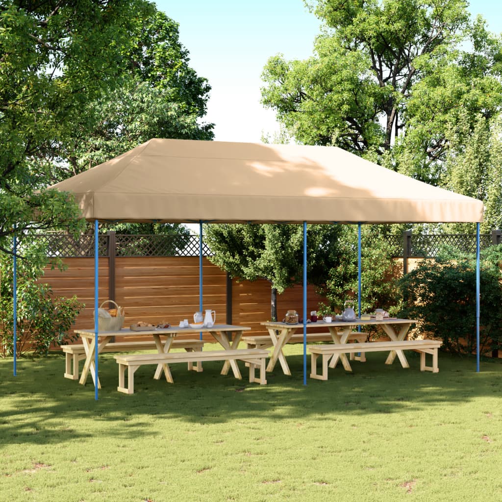 Partytent Met Blauwe Frame Oxford Stof