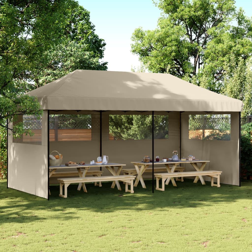 Partytent Met Zwarte Frame Oxford Stof