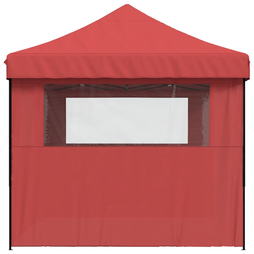 Partytent 440 X 292 X 315 Cm Bordeaux Met Zwarte Frame