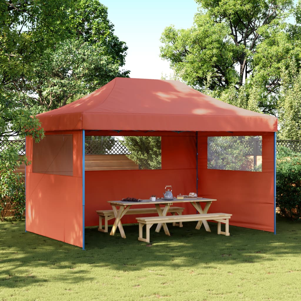 Partytent 440 X 292 X 315 Cm Met Blauwe Frame