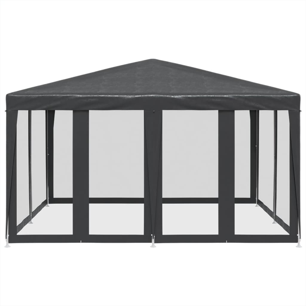 Partytent Met 8 Mesh Zijwanden Hdpe Kleurig