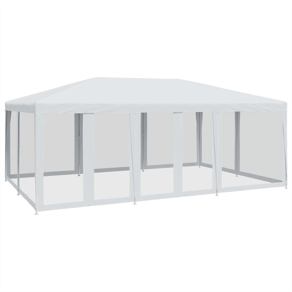 Partytent Met 10 Mesh Zijwanden Hdpe