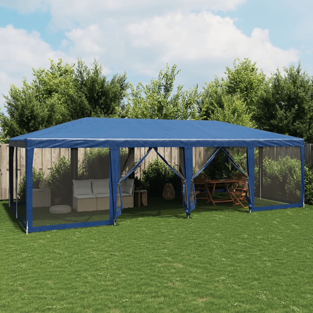 Partytent Met 12 Mesh Zijwanden Hdpe