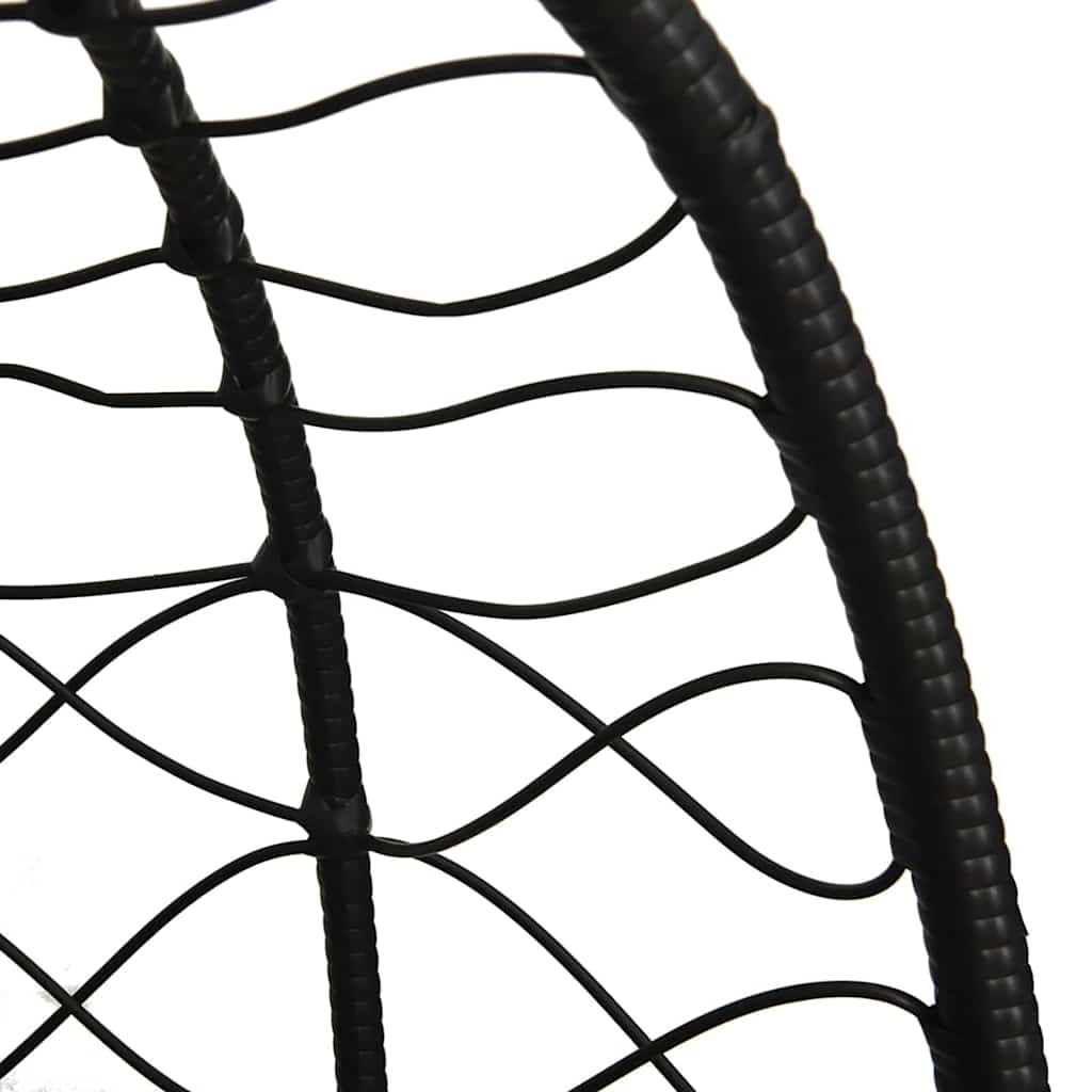 Hangende Ei-Stoel Poly Rattan 91 X 54,5 X 107 Cm