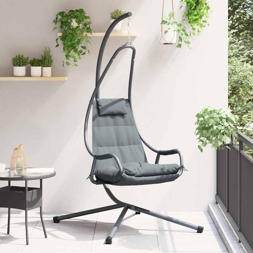 Hangende Ei-Stoel Staal 94 X 107 X 196,5 Cm