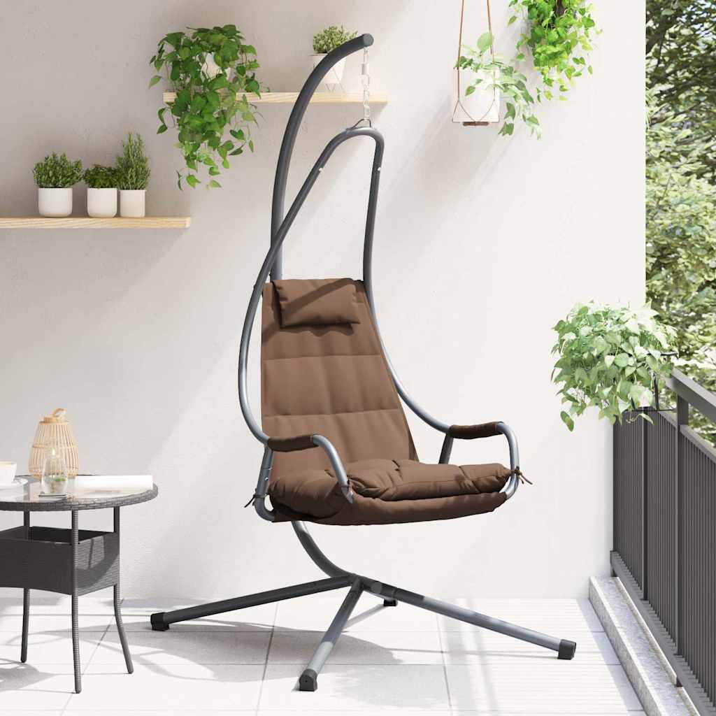 Hangende Ei-Stoel Staal 94 X 107 X 196,5 Cm