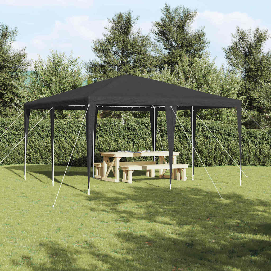 Partytent 400 X 400 X 266 Cm Polyethyleen En Staal