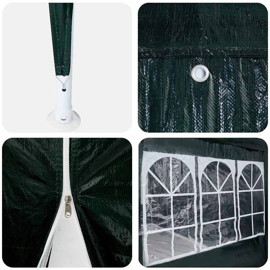 Partytent 600 X 400 X 266 Cm Groen Polyetheen
