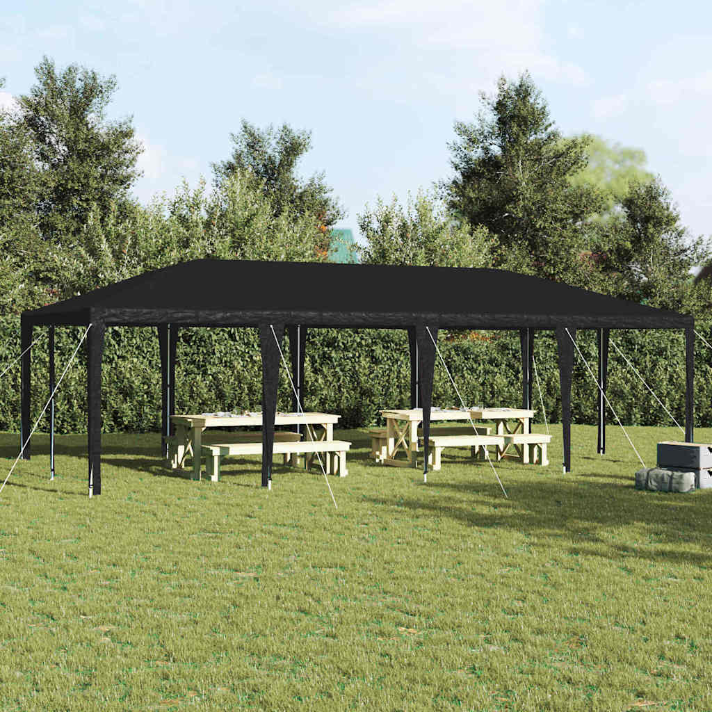 Partytent Antraciet 800 X 400 X 266 Cm Polyethyleen En Staal