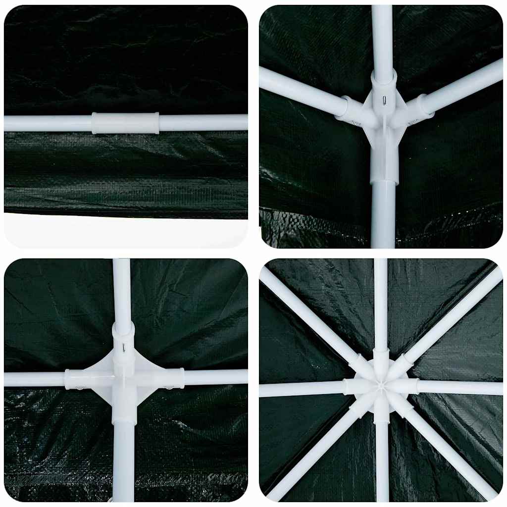 Partytent Groen 800 X 400 X 266 Cm Polyethyleen En Staal