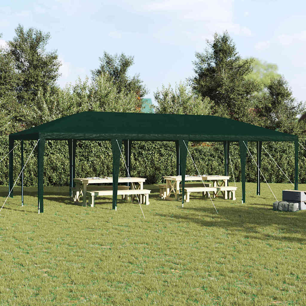 Partytent Groen 800 X 400 X 266 Cm Polyethyleen En Staal