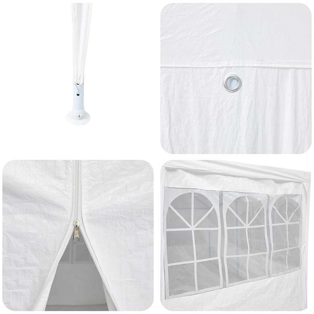 Partytent 800 X 400 X 266 Cm Wit Polyetheen