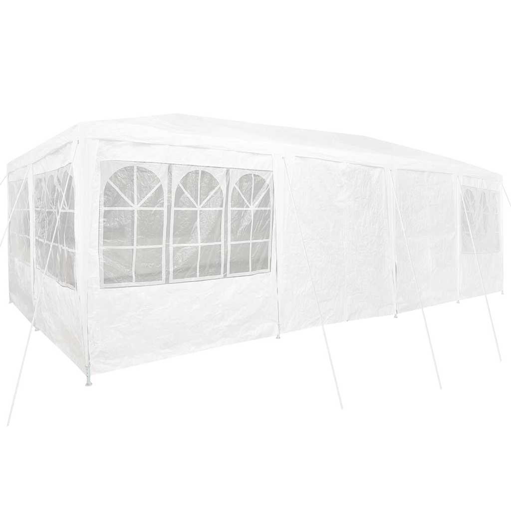 Partytent 800 X 400 X 266 Cm Wit Polyetheen