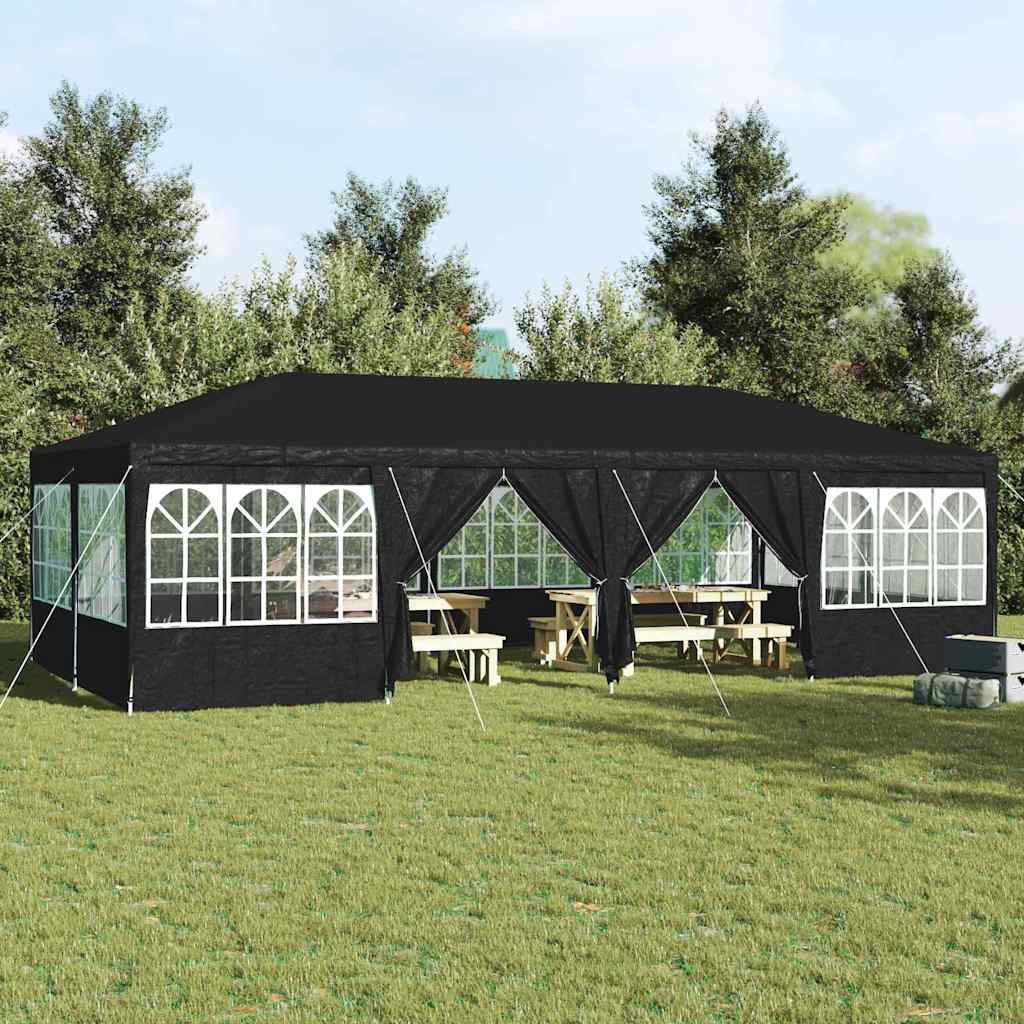 Partytent 800 X 400 X 266 Cm Antracietkleurig Polyetheen