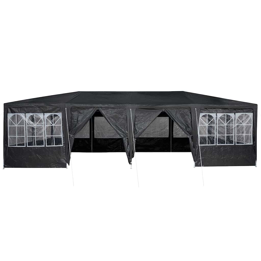 Partytent 800 X 400 X 266 Cm Antracietkleurig Polyetheen