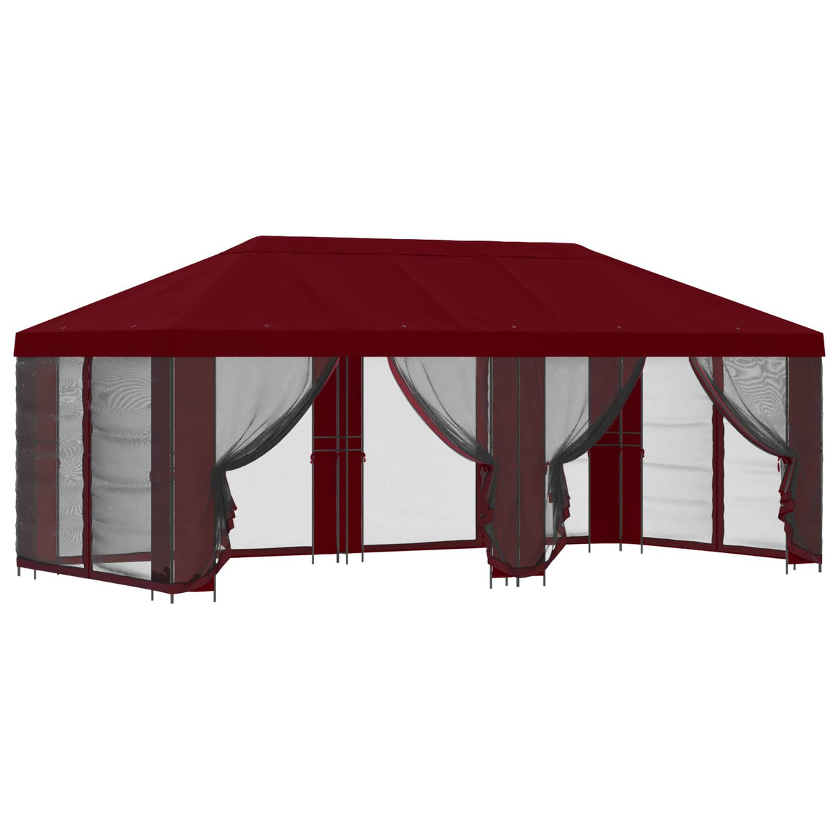 Tuin Gazebo Met Zijwanden 6 X 3 M