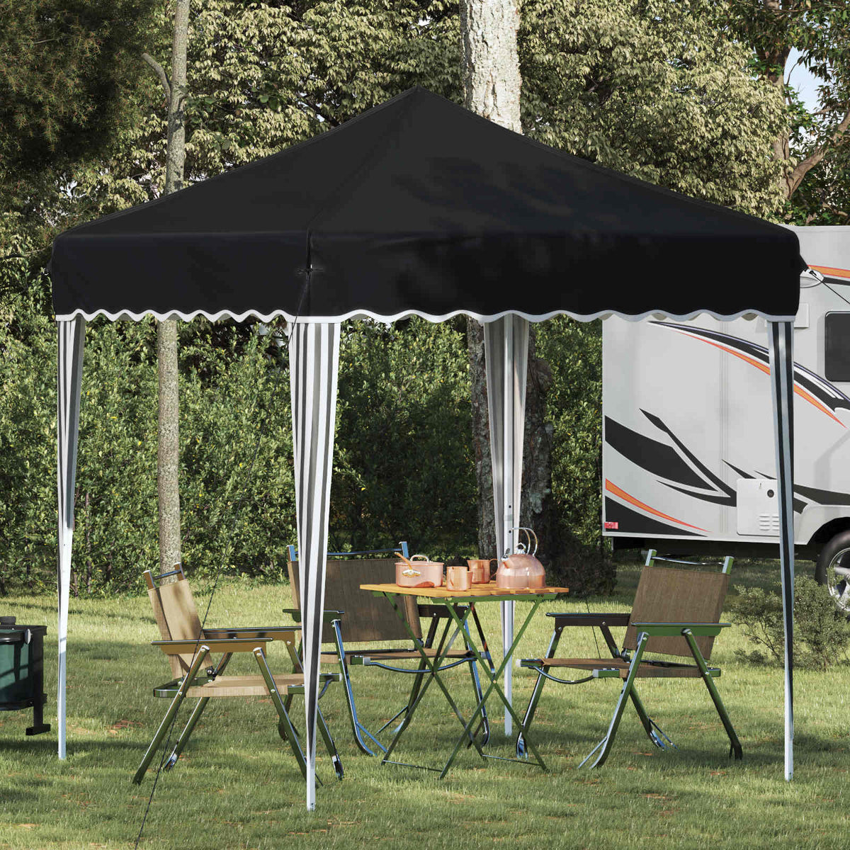 Pop-Up Feesttent 195 X 195 X 245 Cm Oxford Stof