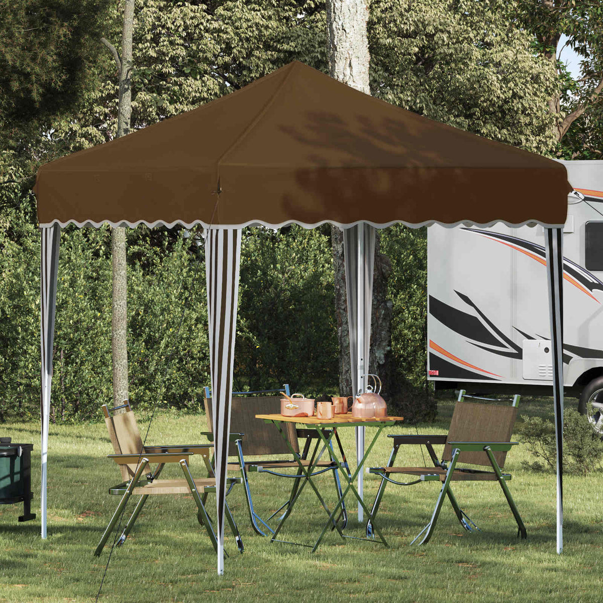 Pop-Up Feesttent 195 X 195 X 245 Cm Oxford Stof