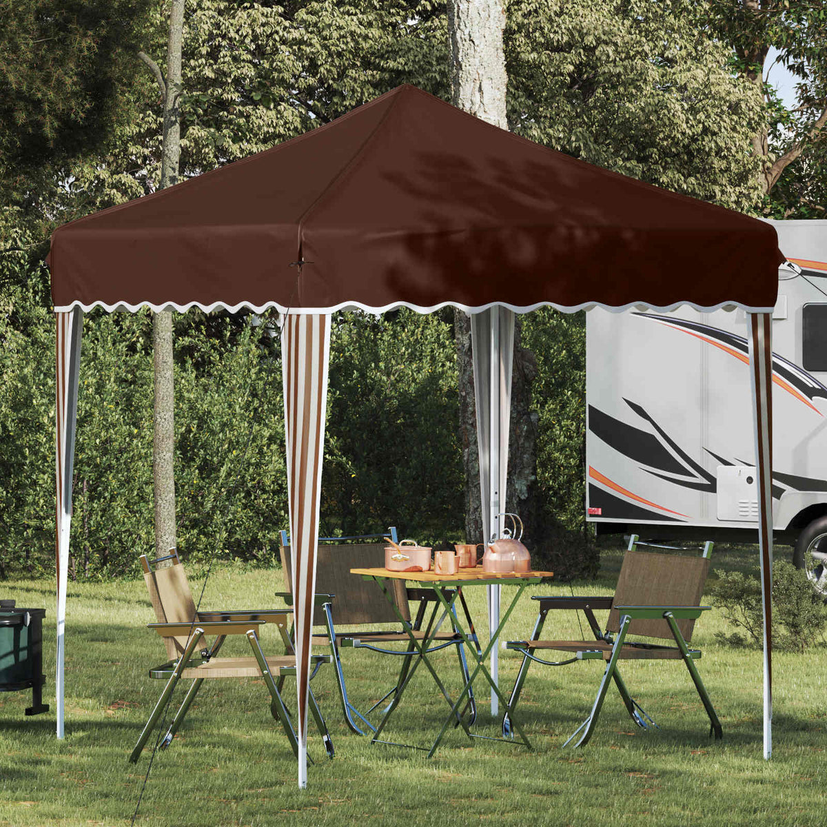 Pop-Up Feesttent 195 X 195 X 245 Cm Oxford Stof