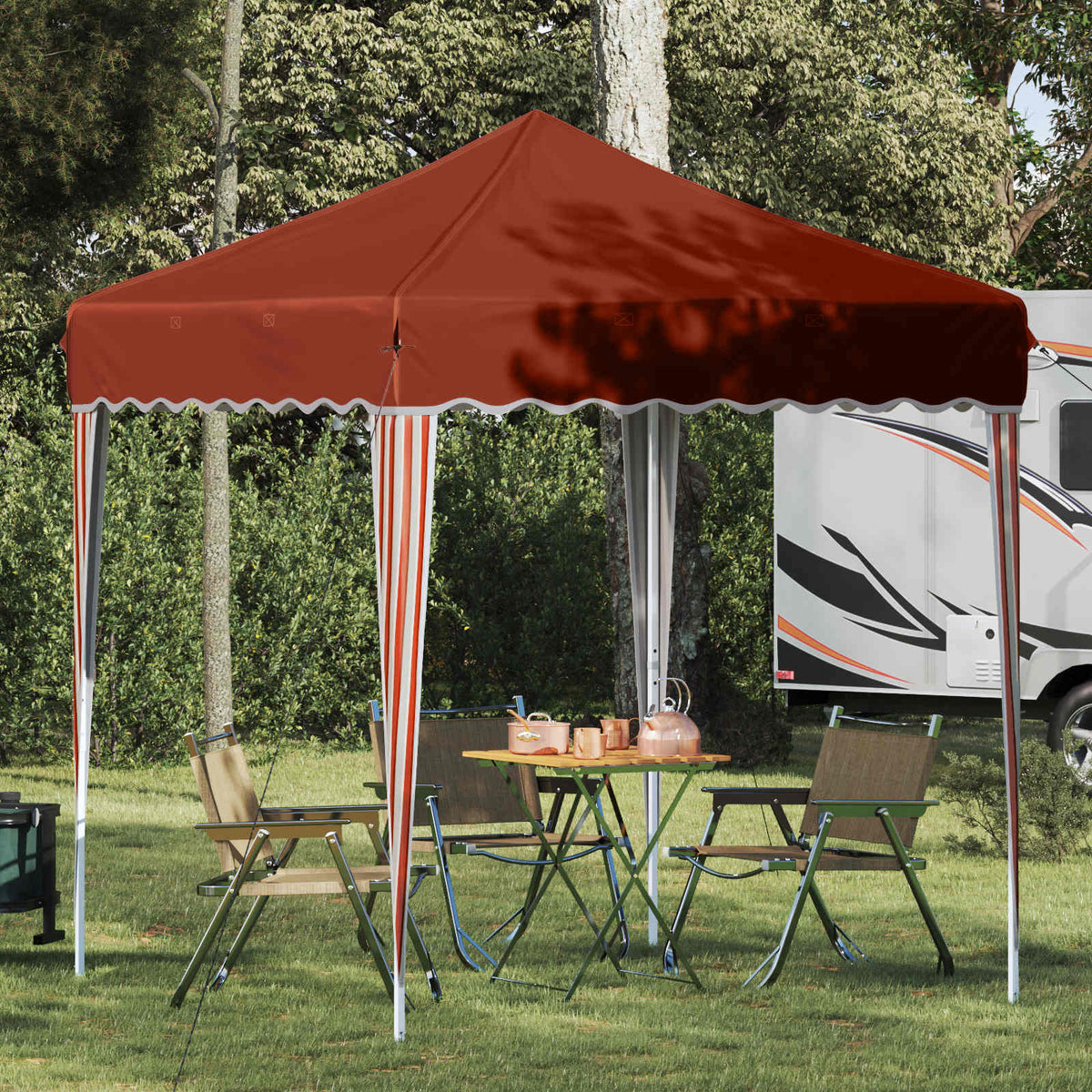 Pop-Up Feesttent 195 X 195 X 245 Cm Oxford Stof