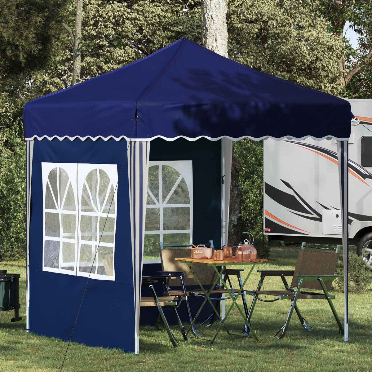 Pop-Up Feesttent 195 X 195 X 245 Cm Oxford Stof