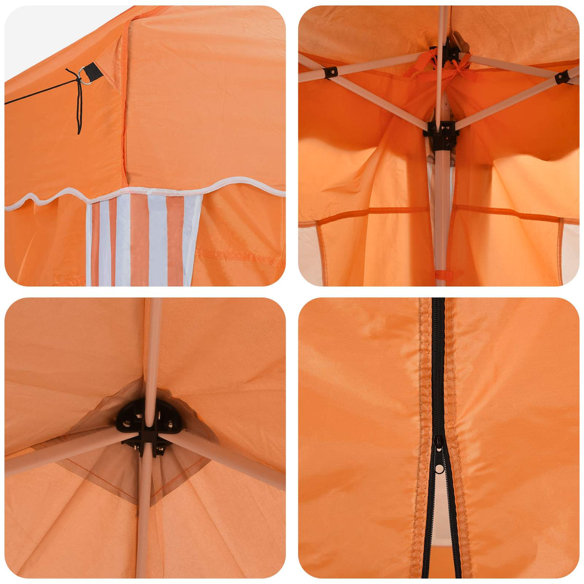 Pop-Up Feesttent 195 X 195 X 245 Cm Oxford Stof