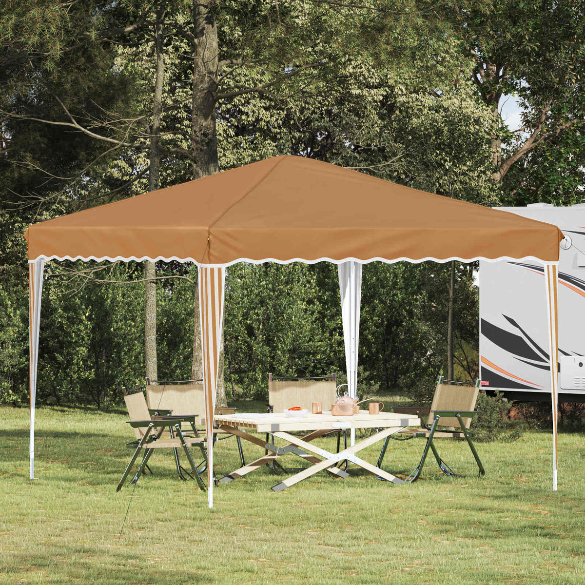 Pop-Up Feesttent 288 X 288 X 245 Cm Oxford Stof