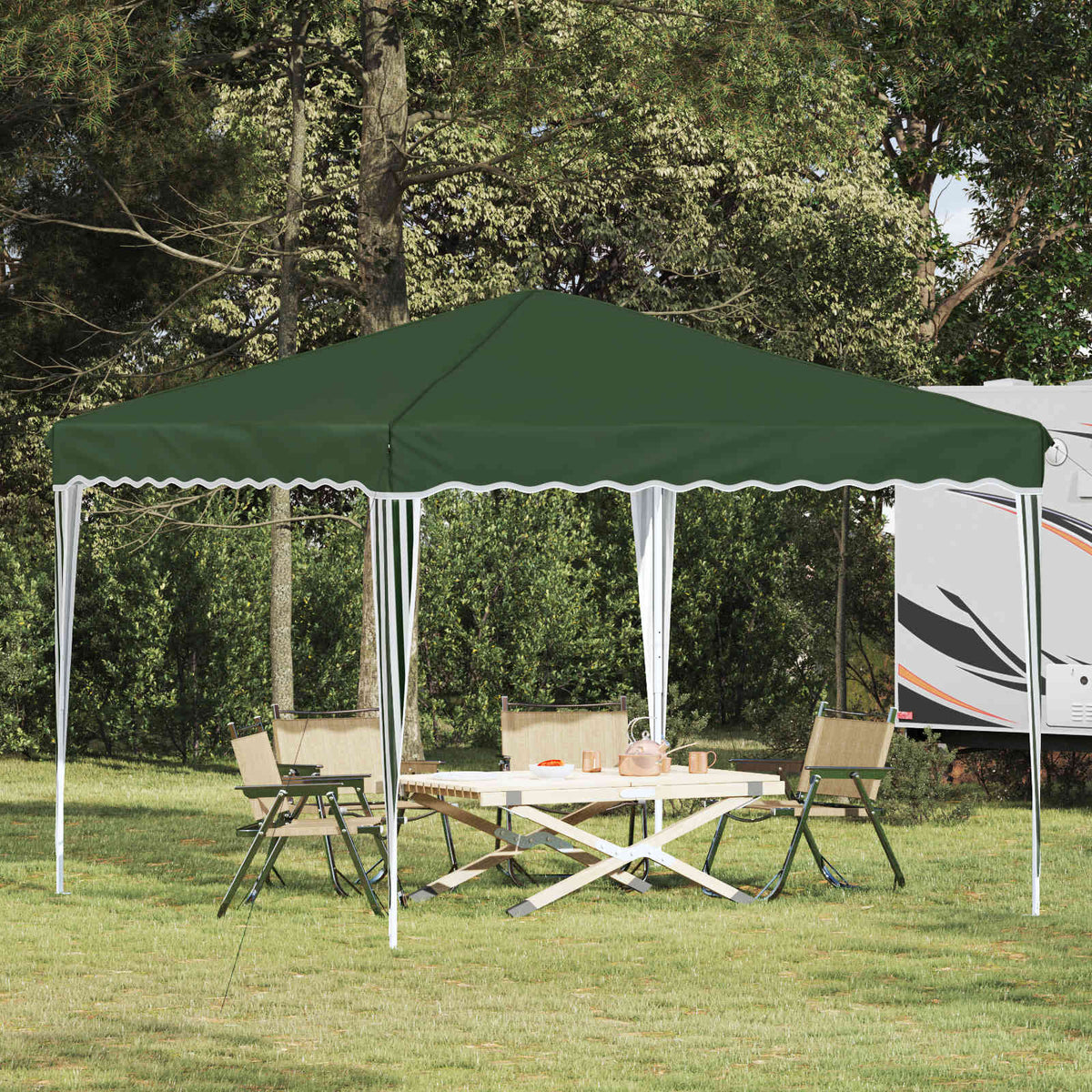Pop-Up Feesttent 288 X 288 X 245 Cm Oxford Stof