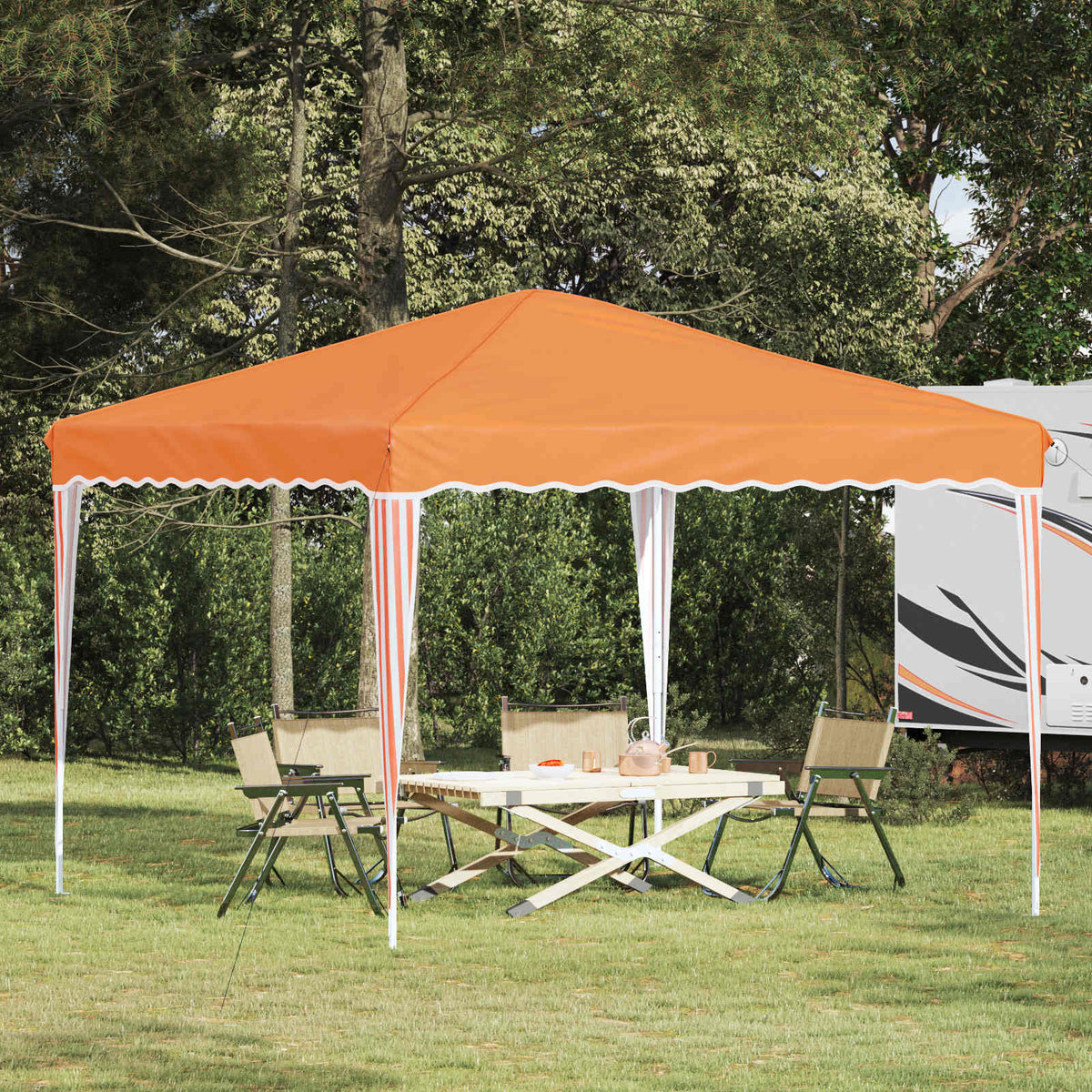 Pop-Up Feesttent 288 X 288 X 245 Cm Oxford Stof