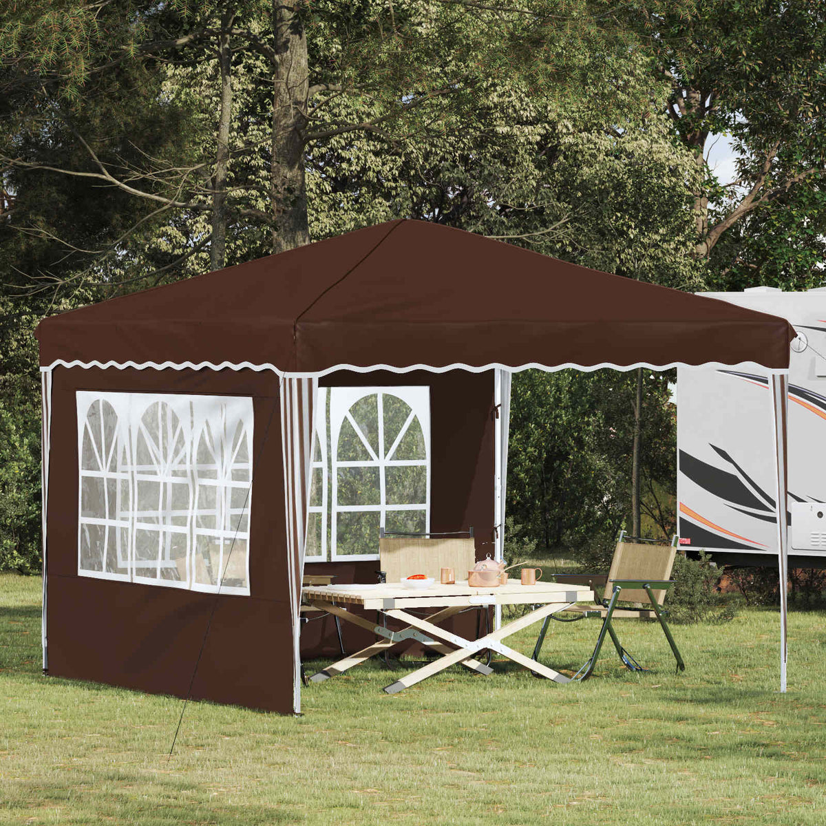 Pop-Up Feesttent 288 X 288 X 245 Cm Oxford Stof