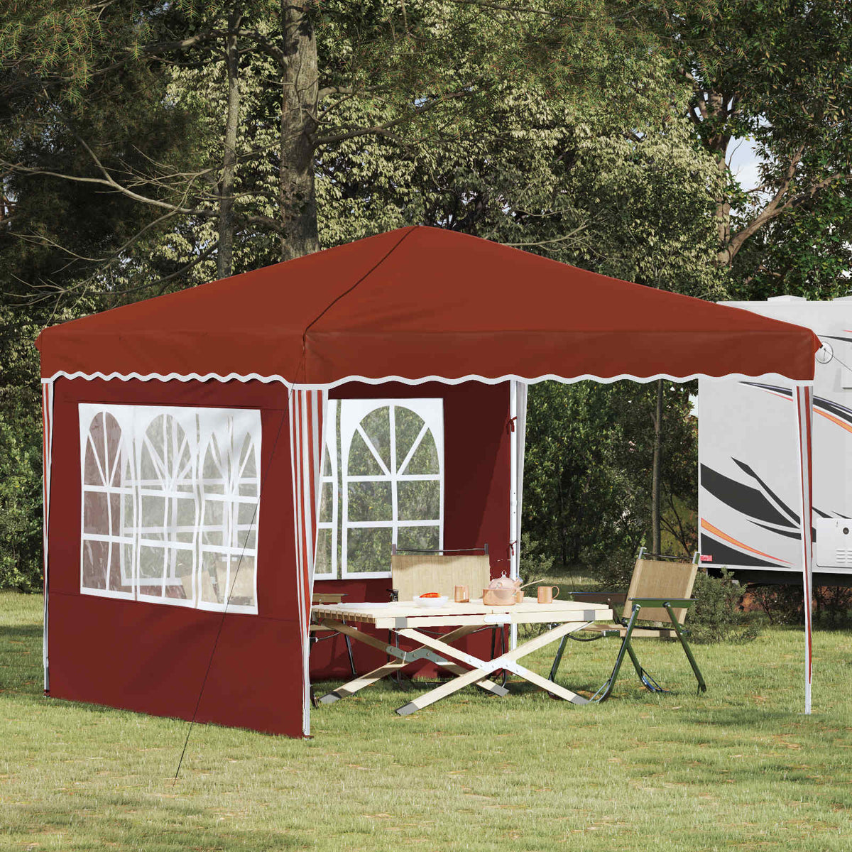 Pop-Up Feesttent 288 X 288 X 245 Cm Oxford Stof